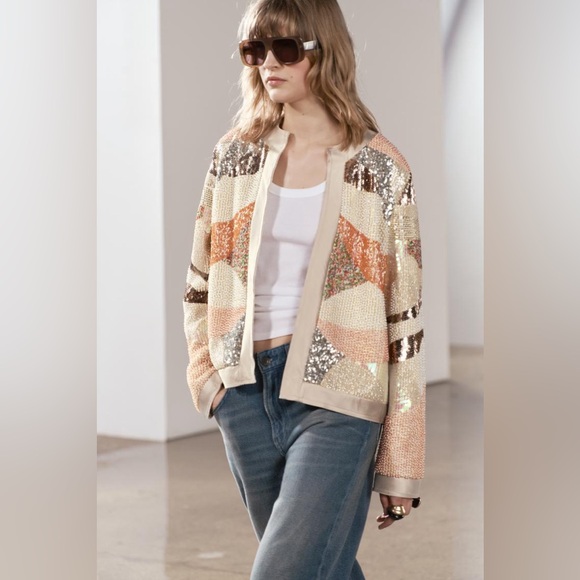 ZARA Beads & Pearls Jacket - Price Firm - Picture 3 of 16